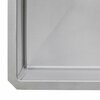 Ruvati 18 inch Undermount Bar Prep 16 Gauge Kitchen Sink Round Corners Stainless Steel Single Bowl RVH7118